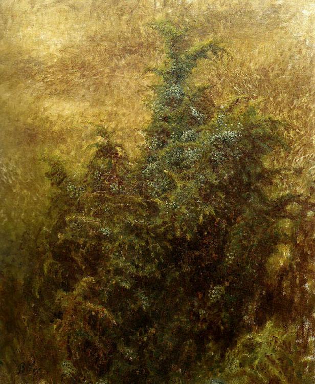bruno liljefors enbuskar oil painting image